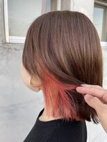 ラプトヘア(Rapt．HAIR) みずみずしいイヤリングカラー☆パッションオレンジ