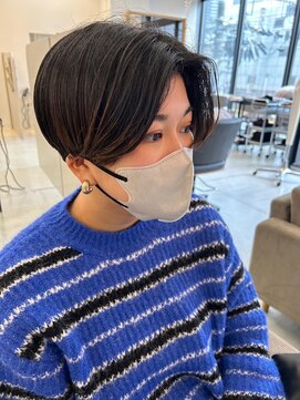 モルニ(MORNI) メンズカット_ヌナボブ チャンモリ ボブルフ