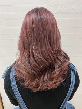 オリエンタルピンクアッシュピンク/こなれ感/20代30代40代50代