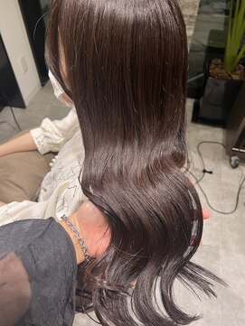 テラスヘア 新潟駅南(TERRACE hair) 【イルミナカラー】秋髪アイスグレージュ