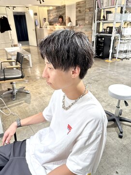 ザ オーダー(THE ORDER) かき上げマッシュヘアメンズカットショートマッシュビジネスヘア