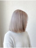 ミルクティーベージュ/ケアブリーチ/イルミナカラー【kuroda】
