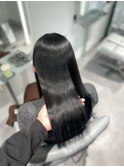 髪質改善ストレート×サラつやロング×20代30代×美髪整形