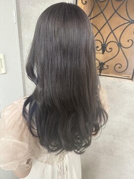 ルノン シェリー(LUNON cheliy) シルバー/インナーカラー/ブルー