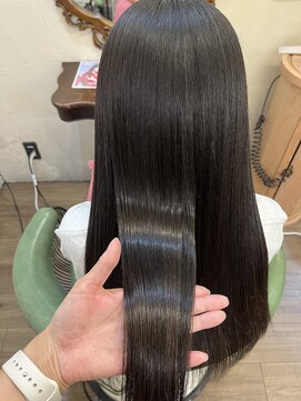 ベレッタ 枚方店(veretta.) 髪質改善ストレート　山本綾香/ストレートロング/透明感/ツヤ髪