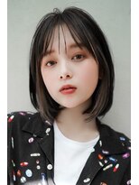 ギークス(GEEKS)&nbsp;【GEEKS渋谷】イヤリングカラー/デザインカラー/伸ばしかけボブ