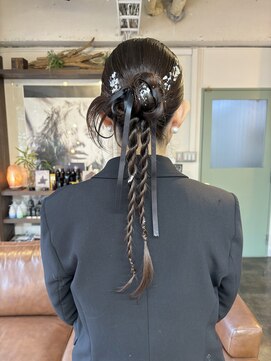 コレット ヘアー 大通(Colette hair) ツイストカチモリヘア .*。