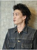 【メンズカット】伸びっぱなし風スパイキーショート（2）