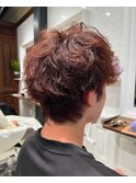 癖毛を活かしたカット