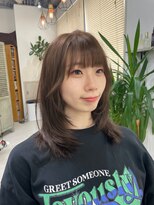 アイズ 横浜(IS)&nbsp;横浜/mikiya指名/レイヤーカット/ミディアムヘア