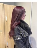 透明感髪質改善ベージュダブルカラーミルクティーグレージュ
