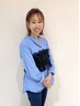 【植田まい】こだわりの顔まわりカット+カラー+トリートメント