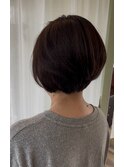ふんわり軽やかショートボブ