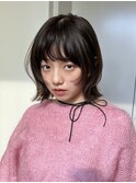 ウルフボブ　外ハネボブ　切りっぱなしボブ　レイヤーボブ