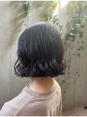 ボブパーマ/コテ巻き風パーマ/デジタルパーマ