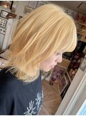 ブリーチ2回×抜きっぱカラー♪♪