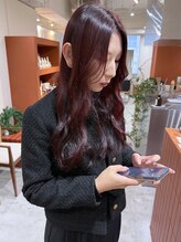 プフ 伏見(puf)&nbsp;[puf 伏見/丸の内/栄/名古屋]深めワインレッドカラー★浅田