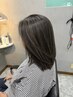 白髪ぼかし表面ハイライト＋カット＋コーティングトリートメント￥13800