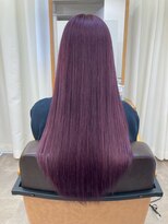 バブーバイビューティービースト 高知店(ba-boo by beauty:beast Academy)&nbsp;レッドバイオレット ロング