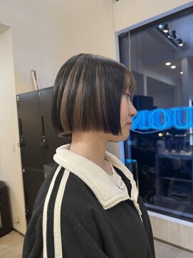 クオン 伊勢崎(QUON.) デザイン×ボブ