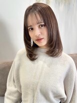 モーブ 代官山(mauve)&nbsp;大人ガーリー/ダークアッシュ/似合わせカット［代官山］