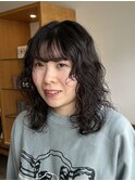 ミディアムパーマ