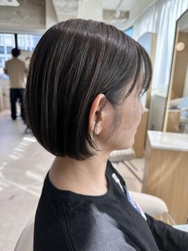 コンティロミー(CONTI ROMMY.) グレーブラウン◎ショートボブトリートメント小顔20代～50代