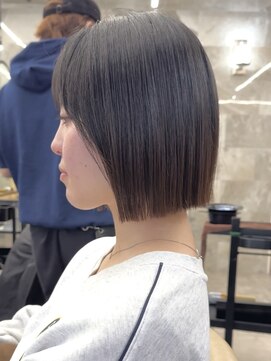 サンドイエナ 横浜店(sand yena) 横浜で多毛でもまとまるボブ