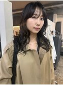 ロングニュアンスパーマ/レイヤーパーマ_下北沢