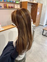 ビーグレイスヒロミ(be Grace HIROMI)&nbsp;デザインカラー×30代艶ナチュラルストレート