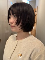 サンプラス(san+) ミニボブ/顔まわりレイヤー/レイヤーボブ/レイヤーカット