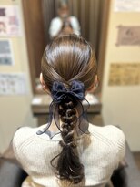 カナモ(Canamo)&nbsp;大人かわいいタイトローポニー編みおろし