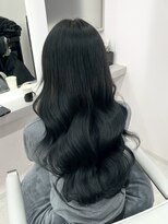 ミル 心斎橋(MIL)&nbsp;韓国風ヨシンモリ/艶髪漆黒ロング/グレージュ/心斎橋
