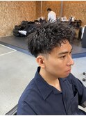 ショートヘアー×ツイストスパイラル