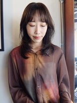 ディスモーメント(this moment)&nbsp;ミディアムレイヤー×オリーブ艶ブラウン