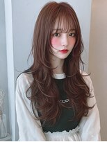 レア 新越谷(LEA) 色気ロングレイヤー × ボルドーブラウン
