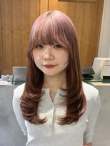 テトラ バイ ネオリーブ 横浜西口店(tetra by neolive)&nbsp;ハイトーン　ルーツカラー　ピンク　ブラウン　ブリーチ横浜★