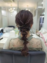 ヘアセットサロン ラシク(LaCQ)&nbsp;ゆるふわ×編みおろし