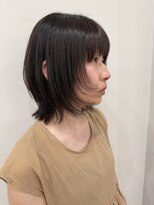 サラ 山口店(SARA) くびれレイヤーボブ×透明感カラー