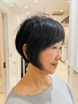 サロンイクエヤマザキ 麻布十番(SALON IKUE YAMAZAKI)&nbsp;頭皮ケアヘッドスパ[麻布十番/ショート/50代/60代/ノンジアミン]