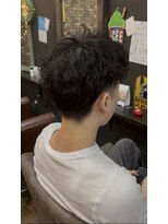 ミュー(m)&nbsp;ニュアンスピンパーマ×マッシュ