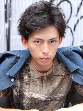 ネイビー(NAVY) 【ミスター東大】アップバングショート