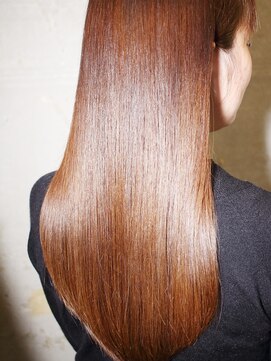 美容室 ファクト(fact) 20代30代☆大人可愛い★艶髪ストレート×ナチュラルカラー