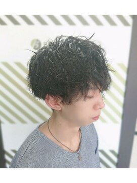 バーバーバー 都賀(BARBER-BAR) マッシュツイストパーマ