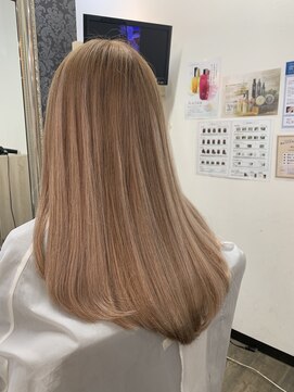 ヘアーグランデシーク(Hair Grande Seeek) ほんのりピンクベージュ