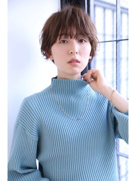ノンダメージサロン ステラバイボヌール(Stella by Bonheur) 【川西能勢口】ショートパーマ/ベージュ