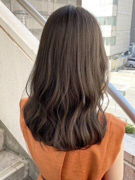 ローラン(ROULAND) 【ROULAND石川】透けるくすみカラーマロンベージュ20代30代40代