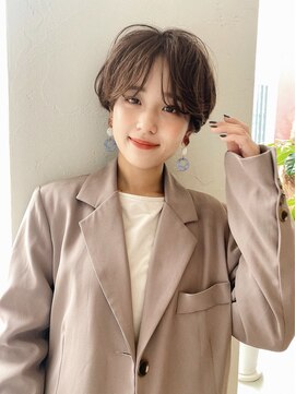 ノイ(noi) noi 渋谷 ナチュラルショート*パーマ 大久保瞳