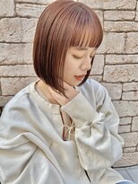 サンド 表参道(sand)&nbsp;オン眉の結べるボブ