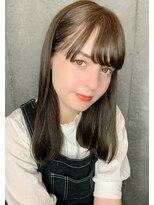 クーエフー(coo et fuu)&nbsp;オリーブグレージュと髪質改善でうるつやセミロング